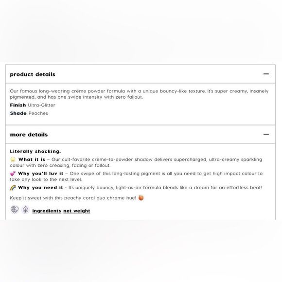 Colourpop Super Shock Crème Shadow Kombucha New In Box - Picture 6 of 6